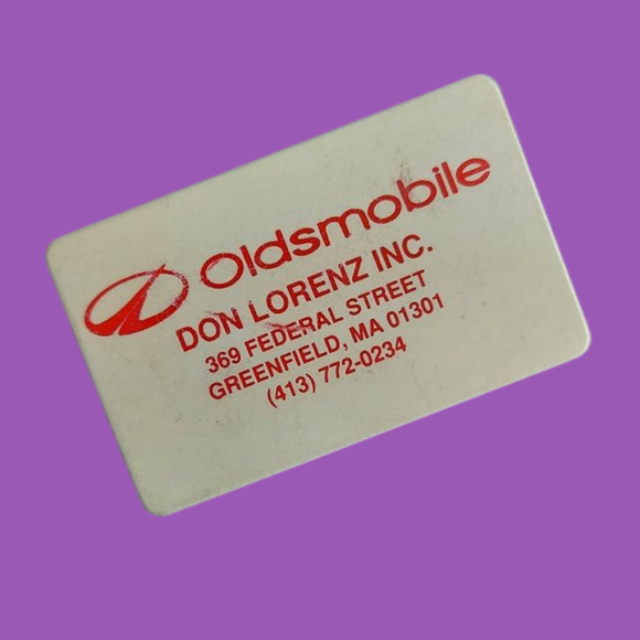 Oldsmobile Pocket Tape Measure 6 ft Automobile Car Dealer MA Advertising Rule - Picture 2 of 9